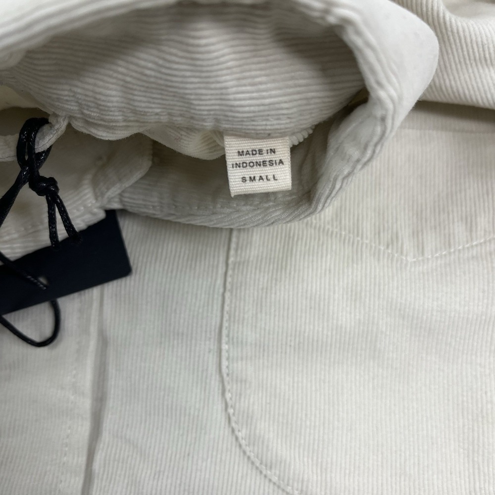 Buck Mason Shirt Mens Small Pumice Pinwale Corduroy One Pocket Shirt - Picture 8 of 15
